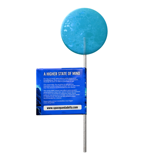 SpacePanda Delta 9 Blue Eclipse Moon Pop