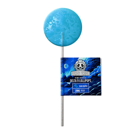 SpacePanda Delta 9 Blue Eclipse Moon Pop