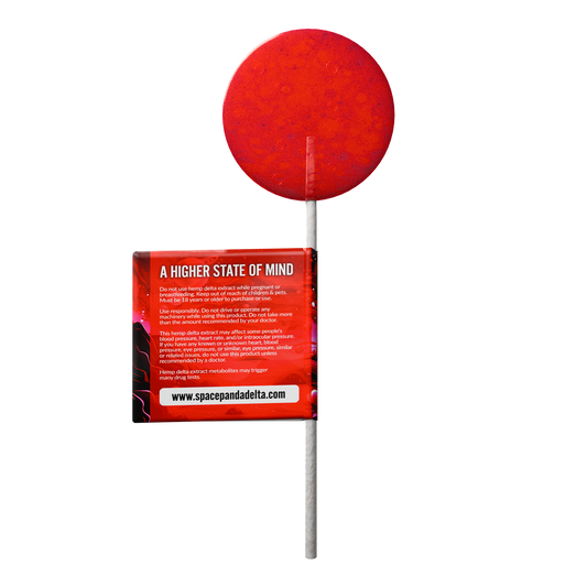 SpacePanda Delta 9 Red Eclipse Moon Pop