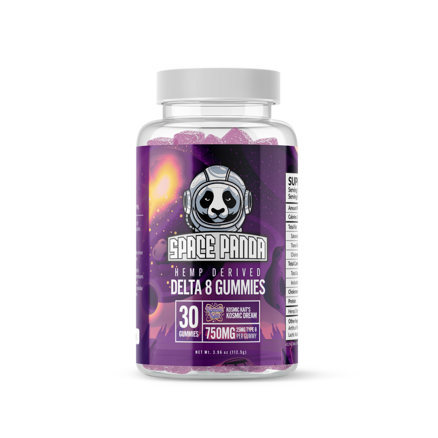 SpacePanda Delta 8 Kosmic Dream Gummies