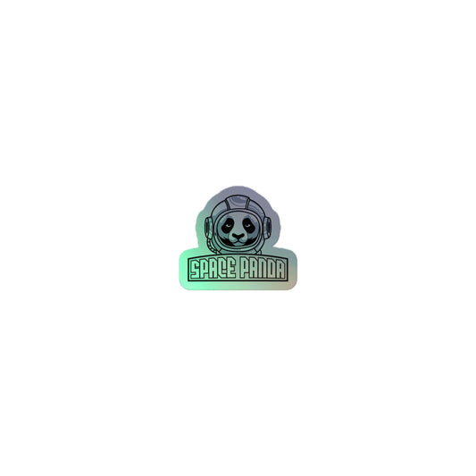 Space Panda Holographic stickers