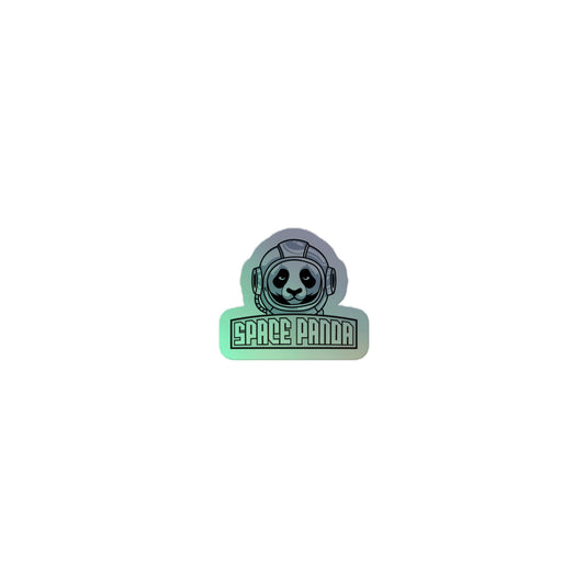 Space Panda Holographic stickers