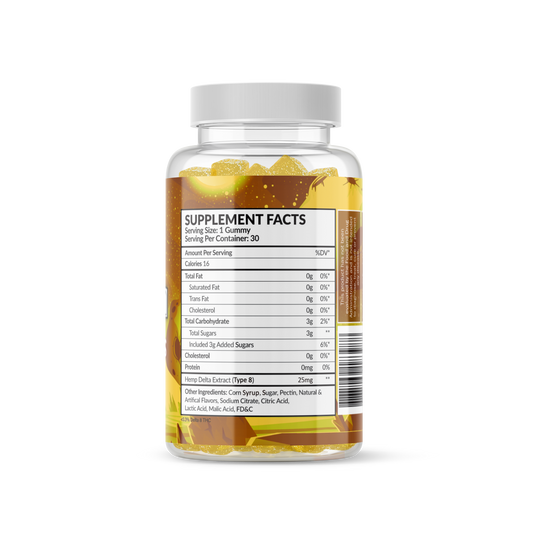SpacePanda Delta 8 Pineapple Express Gummies