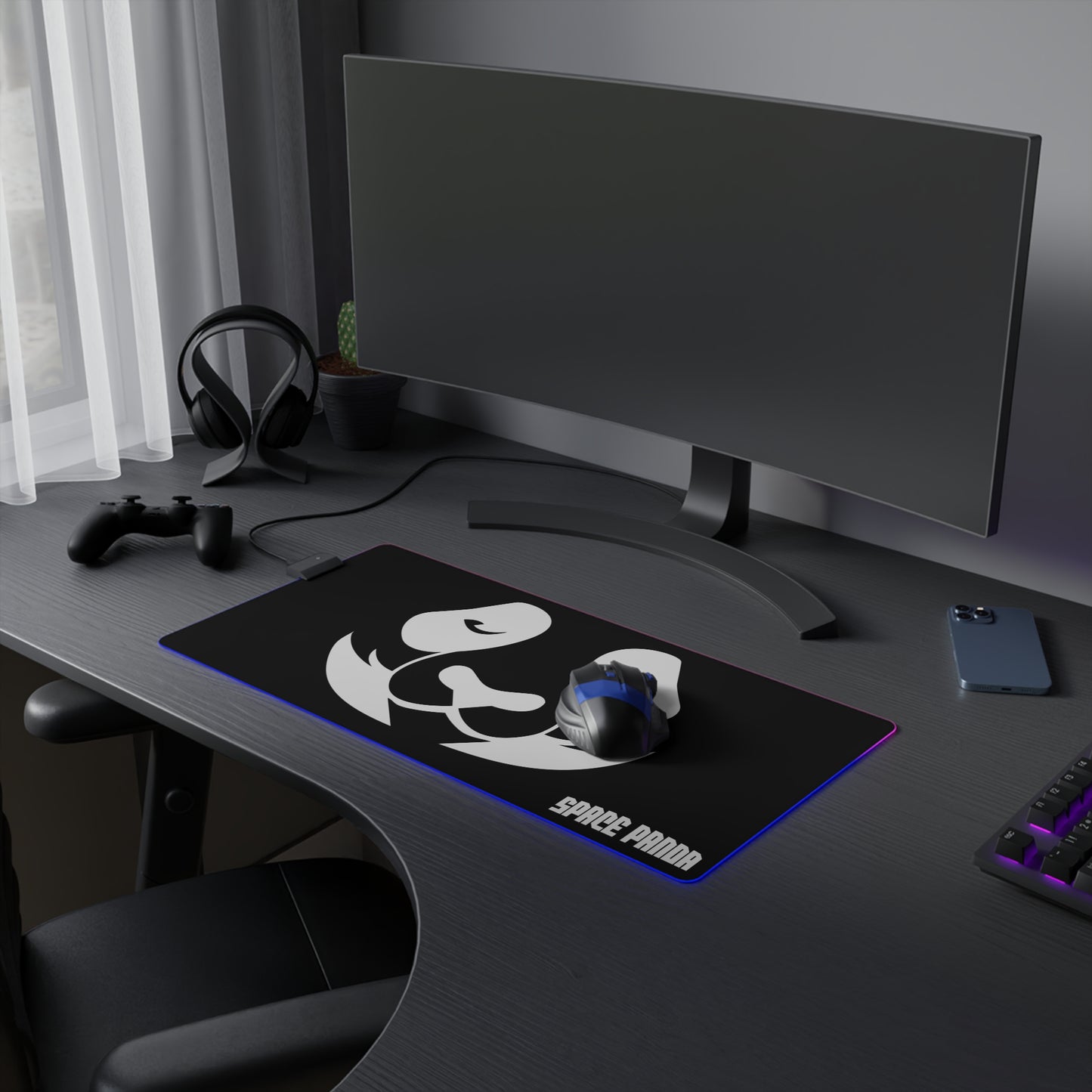 LED Gaming Mouse Pad - Everyday Panda Design