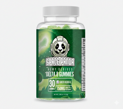 SpacePanda Delta 8 Green Nebula