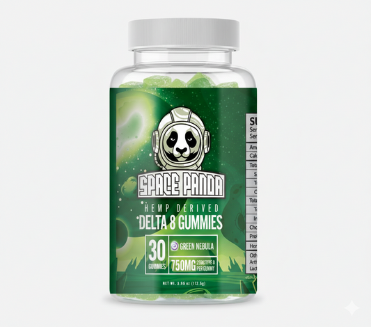 SpacePanda Delta 8 Green Nebula