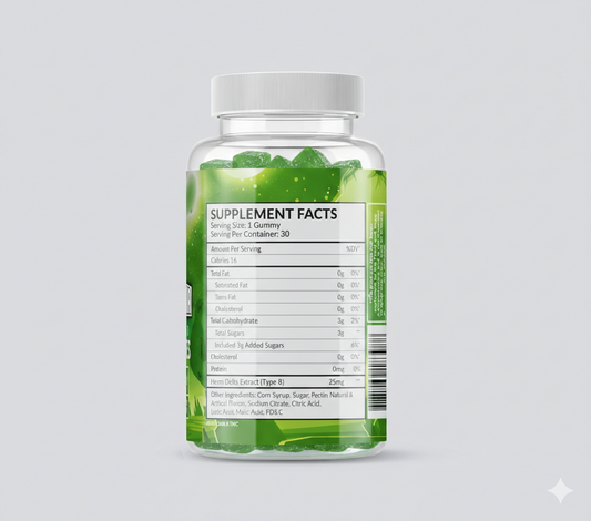 SpacePanda Delta 8 Green Nebula