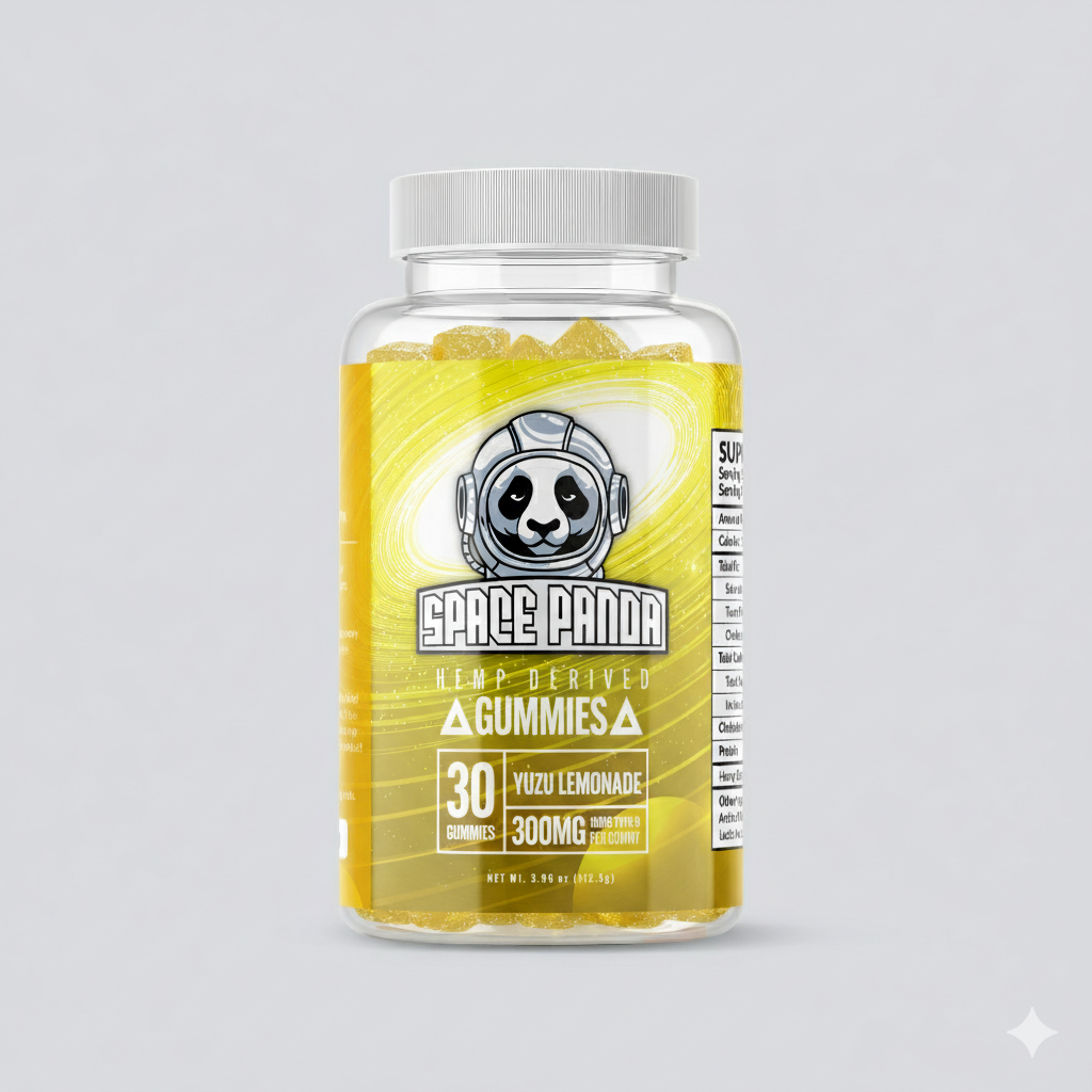 ダイゾウ SpacePanda Delta 9 Yuzu Lemonade Gummies - Space Panda
