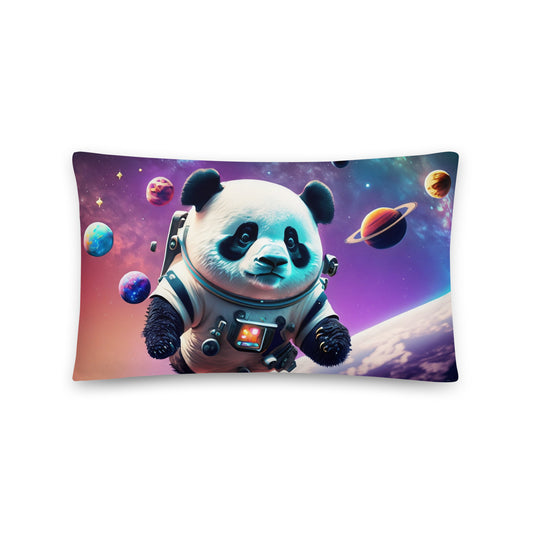 Space Panda Pillow